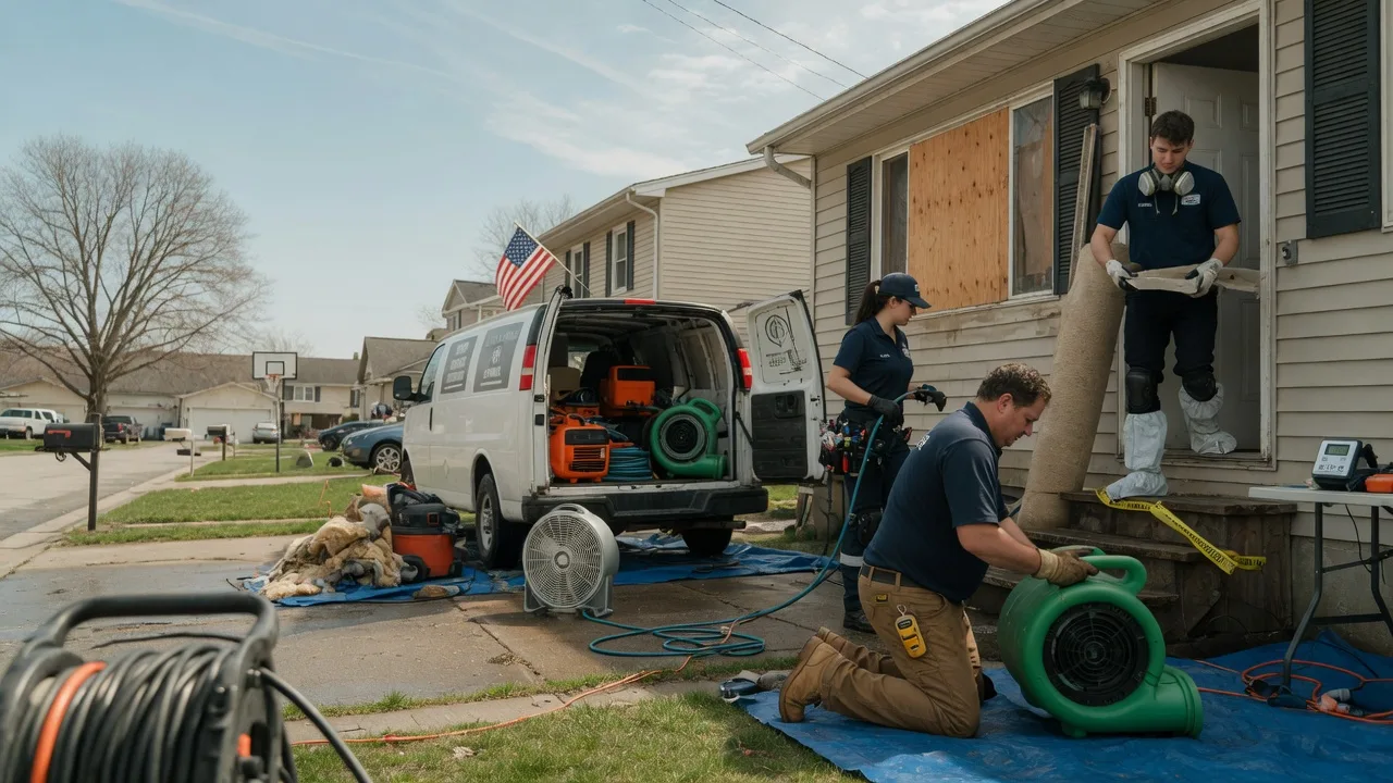 Water Damage Restoration in Powderville, MT near me